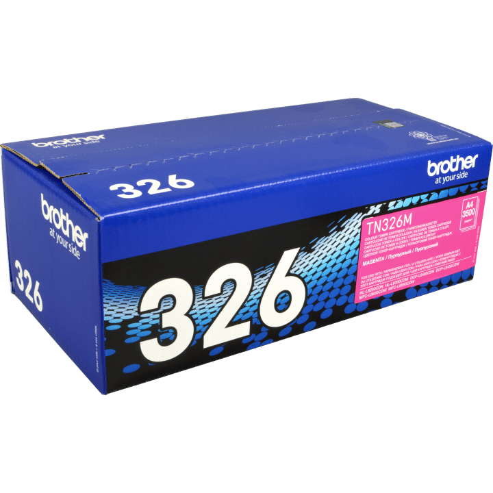 Brother TN-326M / Magenta / Original BROTHER Laserdrucker Toner TN 326M